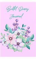 Bullet Diary Journal: Mein 370 Seiten Blumen-Mohnblumen Bullet Diary Journal Das Kreative Journal Zum Ausfüllen Und Gestalten