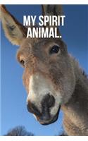 My Spirit Animal: Donkey Journal