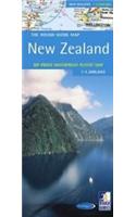 A Rough Guide Map New Zealand