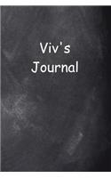 Viv Personalized Name Journal Custom Name Gift Idea Viv