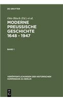 Moderne Preussische Geschichte 1648 - 1947