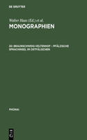 Monographien, 20, Braunschweig-Veltenhof - Pfälzische Sprachinsel im Ostfälischen