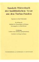 Sanskrit-Worterbuch Der Buddhistischen Texte Aus Den Turfan-Funden. Lieferung 3