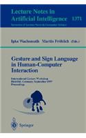 Gesture and Sign Language in Human-Computer Interaction