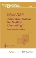 Numerical Toolbox for Verified Computing I
