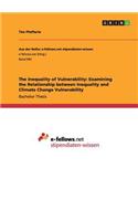 Inequality of Vulnerability: Examining the Relationship between Inequality and Climate Change Vulnerability
