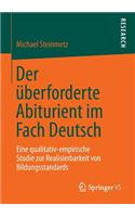 Der Überforderte Abiturient Im Fach Deutsch