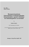 Ökologisch-Faunistische Untersuchungen an Bodenbewohnenden Kleinarthropoden (Speziell Oribatiden) Des Salzlachengebietes Im Seewinkel