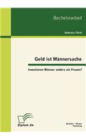 Geld ist Männersache