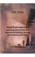 Small Fruit Instructor Containing Plain and Practical Directions for Planting, Growing and Marketing Small Fruits