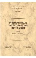 Philosophical Investigations in the U.S.S.R
