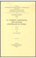 La version arménienne des oeuvres d'Aphraate le Syrien,  I