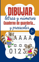 Dibujar Letras Y Números Cuaderno de Guardería Y Preescolar