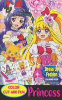Princess Dress Up Fashion Coloring book