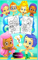 Bubble Guppies: Coloring Book With Super Cool Images For All Funs