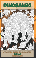 Mandala Libro da colorare - Pattern avanzato - Animali - Dinosauro