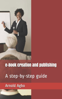 e-Book creation and publishing