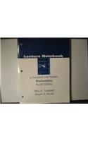 Lecture Notebook for Biochemistry