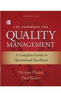 Handbook for Quality Management