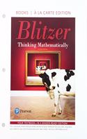 Thinking Mathematically with Integrated Review, Loose-Leaf Edition Plus Mylab Math with Pearson Etext -- 24 Month Access Card Package