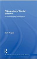 Philosophy of Social Science