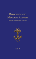 Dedication and Memorial Address