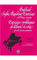Sight Reading Exercises for Piano Stud Bks 7, 8, 9
