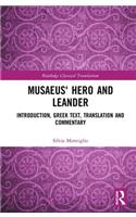 Musaeus' Hero and Leander