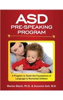 Asd Pre-Speaking Program