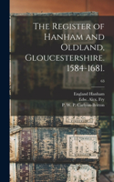 Register of Hanham and Oldland, Gloucestershire. 1584-1681.; 63