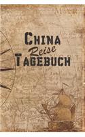 China Reise Tagebuch: 6x9 Reise Journal I Notizbuch mit Checklisten zum Ausfüllen I Perfektes Geschenk für den Trip nach China für jeden Reisenden