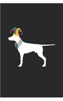 Doberman Notebook - Mardi Gras Gift for Doberman Lovers - Doberman Journal