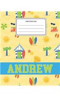 Composition Book Andrew