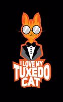 I Love My Tuxedo Cat: 120 Pages I 6x9 I Cornellnotes I Funny Business, Office & Kitten Gifts