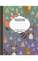 Forest Friends Composition Book