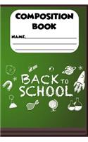 Composition Book Back To School