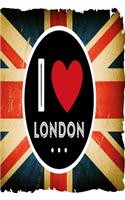 Notebook I love London