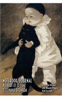 Notebook/Journal - Pierrot et le Chat - Théophile Steinlen: Journal Ruled - 200 Blank Pages - 6x9 Inches