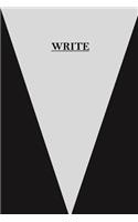 Graph Paper Notebook: Write