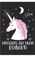 Unicorns Are From Djibouti: A Blank Lined Journal for Sightseers Or Travelers Who Love This Country. Makes a Great Travel Souvenir.