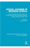 Social Change in Modern Africa