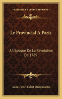 Provincial A Paris