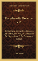 Encyclopedie Moderne V16