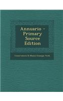 Annuario - Primary Source Edition