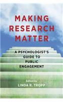 Making Research Matter