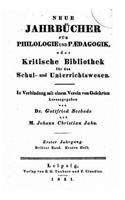 Neue Jahrbucher fur Philologie und Paedagogik