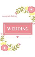 Congratulatory Wedding
