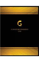 Furniture Finishers Log (Logbook, Journal - 125 pages, 8.5 x 11 inches)