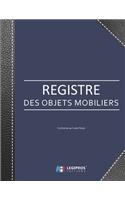 Registre des Objets Mobiliers - Conforme au code pénal