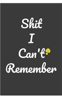 Shit I Can't Remember